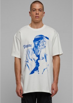 Мъжка тениска в бял цвят Mister Tee 2Pac Me Against the World Oversize Мъжка тениска в бял цвят Mister Tee 2Pac Me Against the World Oversize
