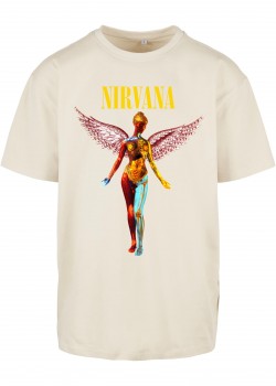 Мъжка тениска в цвят пясък Mister Tee In Utero Oversize Мъжка тениска в цвят пясък Mister Tee In Utero Oversize