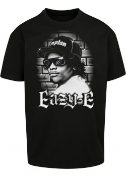 Мъжка тениска в черен цвят Mister Tee Eazy-E Paintbrush Oversize Мъжка тениска в черен цвят Mister Tee Eazy-E Paintbrush Oversize