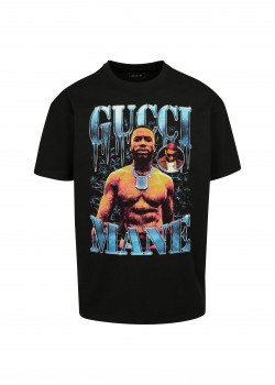 Тениска в черен цвят Mister Tee Gucci Mane Drip Tee Oversize Тениска в черен цвят Mister Tee Gucci Mane Drip Tee Oversize