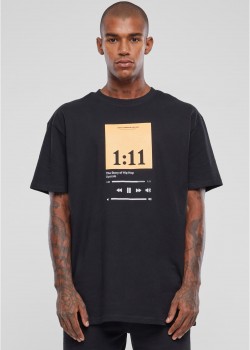 Мъжка тениска в черен цвят Mister Tee 1:11 Oversize Мъжка тениска в черен цвят Mister Tee 1:11 Oversize