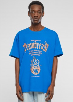 Мъжка тениска в син цвят Teamdream Heavy Oversize Мъжка тениска в син цвят Teamdream Heavy Oversize