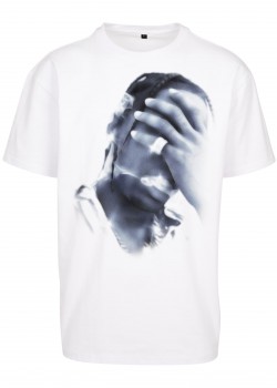 Мъжка тениска в бял цвят Mister Tee 4 AM Oversize Мъжка тениска в бял цвят Mister Tee 4 AM Oversize
