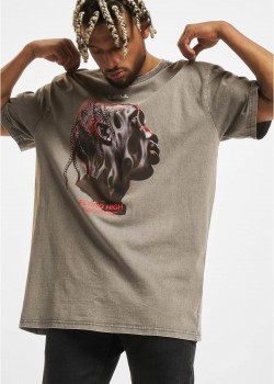 Мъжка тениска в сив цвят Mister Tee Flying High Oversize Мъжка тениска в сив цвят Mister Tee Flying High Oversize