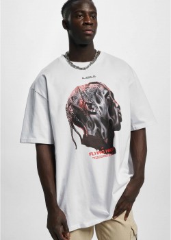 Мъжка тениска в бял цвят Mister Tee Flying High Oversize Мъжка тениска в бял цвят Mister Tee Flying High Oversize