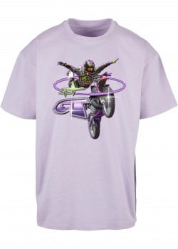 Мъжка тениска в лилав цвят Mister Tee Moto GT Oversize Мъжка тениска в лилав цвят Mister Tee Moto GT Oversize