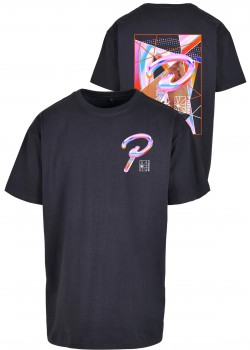 Мъжка тениска в черен цвят Mister Tee Prism Oversize Мъжка тениска в черен цвят Mister Tee Prism Oversize
