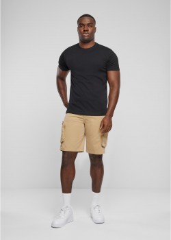 Мъжки къси панталони в бежов цвят Urban Classics Baggy Cargo Shorts  Мъжки къси панталони в бежов цвят Urban Classics Baggy Cargo Shorts