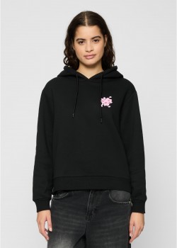 Дамски суичър в черно Miss Tee Self Love Club  Дамски суичър в черно Miss Tee Self Love Club