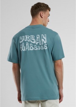 Мъжка тениска в петролно син цвят Urban Classics UC Oversize Мъжка тениска в петролно син цвят Urban Classics UC Oversize