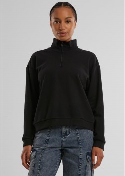 Дамски суичър в черно Urban Classics Terry Troyer Дамски суичър в черно Urban Classics Terry Troyer