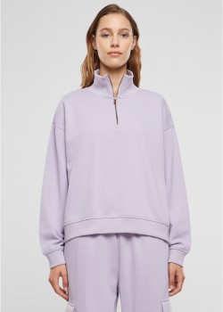 Дамски суичър в светлолилаво Urban Classics Terry Troyer Дамски суичър в светлолилаво Urban Classics Terry Troyer