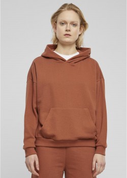 Дамски суичър в кафяво Urban Classics Terry Oversized Дамски суичър в кафяво Urban Classics Terry Oversized