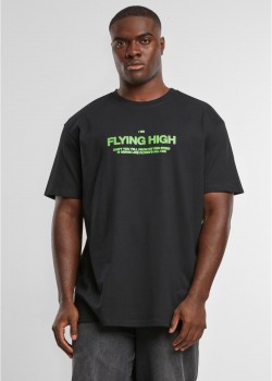 Тениска в черно Mister Tee I am Flying Oversize Тениска в черно Mister Tee I am Flying Oversize