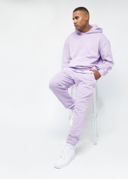 Мъжко долнище в светлолилав цвят Urban Classics