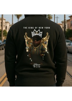 Rap Toon Biggie Smalls The Notorious B.I.G. мъжко худи Rap Toon Biggie Smalls The Notorious B.I.G. мъжко худи