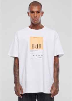 Мъжка тениска в бял цвят Mister Tee 1:11 Oversize Мъжка тениска в бял цвят Mister Tee 1:11 Oversize