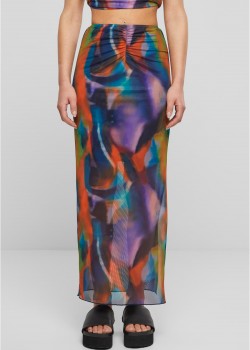 Дамска многоцветна пола Urban Classics Ladies AOP Mesh Tube Skirt Дамска многоцветна пола Urban Classics Ladies AOP Mesh Tube Skirt