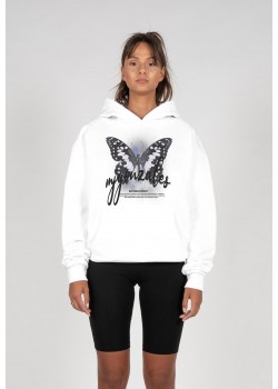 Ladies METAMORPHOSE V.7 x Heavy Oversized Hoody white XXL Ladies METAMORPHOSE V.7 x Heavy Oversized Hoody white XXL