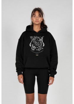 Ladies Paislay x Heavy Oversized Hoody black XXL Ladies Paislay x Heavy Oversized Hoody black XXL
