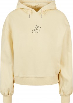 Ladies Cherry Organic Oversized Hoody softyellow XXL Ladies Cherry Organic Oversized Hoody softyellow XXL