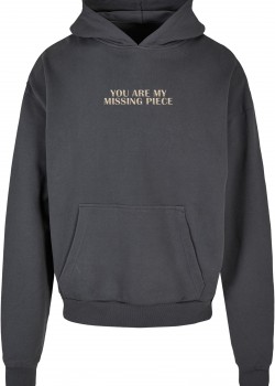 Missing Piece Ultra Heavy Hoody darkgrey XXL Missing Piece Ultra Heavy Hoody darkgrey XXL