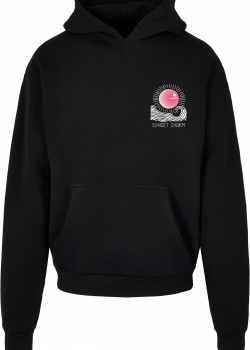 Sunset Charm Oversized Hoody black XXL Sunset Charm Oversized Hoody black XXL