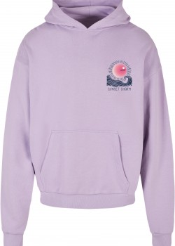 Sunset Charm Oversized Hoody lilac XXL Sunset Charm Oversized Hoody lilac XXL