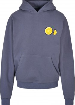 Lemon Party Oversized Hoody vintageblue XXL Lemon Party Oversized Hoody vintageblue XXL