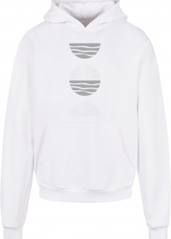 Abstract Waves Hoody white XXL Abstract Waves Hoody white XXL