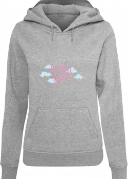 Baby Girl Hoody heather grey XXL Baby Girl Hoody heather grey XXL