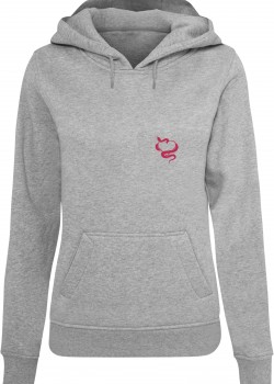 Snakes Heart Hoody heather grey XXL Snakes Heart Hoody heather grey XXL