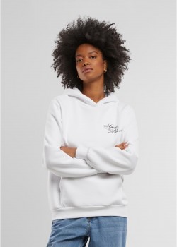 Give A Damn Ladies Fluffy Hoody white XXL Give A Damn Ladies Fluffy Hoody white XXL