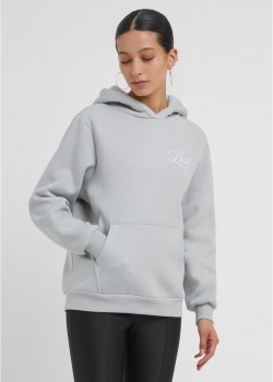 Lost Flowers Ladies Fluffy Hoody lightasphalt XXL Lost Flowers Ladies Fluffy Hoody lightasphalt XXL