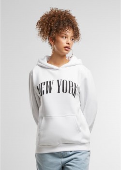 New York Ladies Fluffy Hoody white XXL New York Ladies Fluffy Hoody white XXL