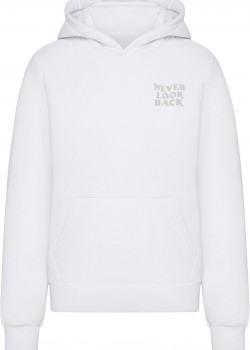 Never Look Back Ladies Fluffy Hoody white XXL Never Look Back Ladies Fluffy Hoody white XXL