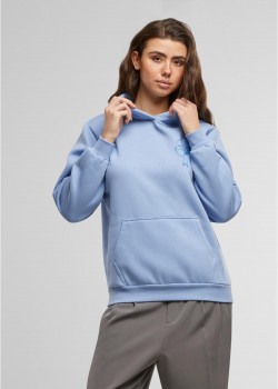 Good Vibes Bow Ladies Fluffy Hoody powderblue XXL Good Vibes Bow Ladies Fluffy Hoody powderblue XXL