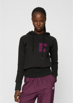 Ladies Waiting For Friday Hoody black XS Ladies Waiting For Friday Hoody black XS