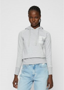 Ladies Waiting For Friday Hoody grey XS Ladies Waiting For Friday Hoody grey XS