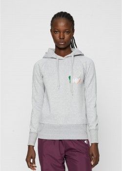 Damen Ladies Kicks Love EMB Hoody grey XS Damen Ladies Kicks Love EMB Hoody grey XS