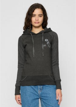 Ladies Only Love Hoody charcoal XS Ladies Only Love Hoody charcoal XS