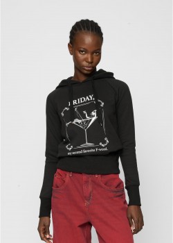 Ladies F-Word Hoody black XS Ladies F-Word Hoody black XS
