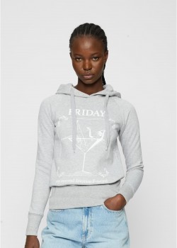Ladies F-Word Hoody grey XS Ladies F-Word Hoody grey XS