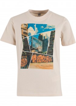 Детска Тениска Kids Basketball Comic Tee marshmallow 158/164 Детска Тениска Kids Basketball Comic Tee marshmallow 158/164