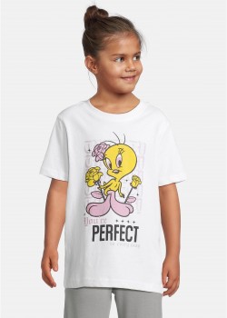 Детска Тениска Kids Tweety Perfect Tee white 158/164 Детска Тениска Kids Tweety Perfect Tee white 158/164