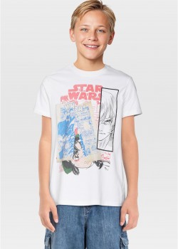 Детска Тениска T-Shirt & Hoody 2 Pack - Star Wars black+white 158/164 Детска Тениска T-Shirt & Hoody 2 Pack - Star Wars black+white 158/164