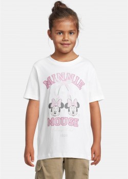 Детска Тениска T-Shirt 2 Pack - kurzarm - Minnie Mouse white+heathergrey 158/164 Детска Тениска T-Shirt 2 Pack - kurzarm - Minnie Mouse white+heathergrey 158/164