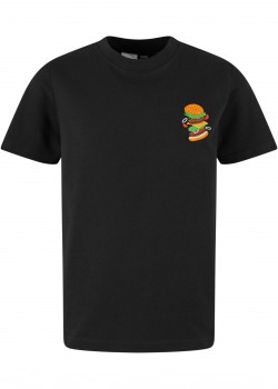 Детска Тениска Burger Love EMB Tee black 158/164 Детска Тениска Burger Love EMB Tee black 158/164