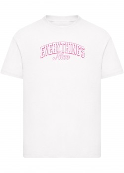 Детска Тениска Everything Is Nice College Style Tee white 158/164 Детска Тениска Everything Is Nice College Style Tee white 158/164