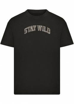 Детска Тениска Kids Stay Wild Leo Tee black 158/164 Детска Тениска Kids Stay Wild Leo Tee black 158/164